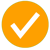 Media First Orange Tick