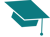 Mortarboard teal
