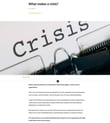 Screenshot what make a crisis