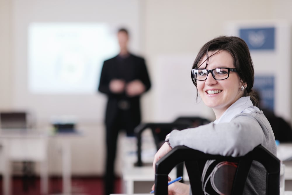 business people group have education leasson on seminar training event at small bright office conference room business people group have education leasson on seminar training event at small bright office conference room