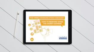 crisis comms checklist