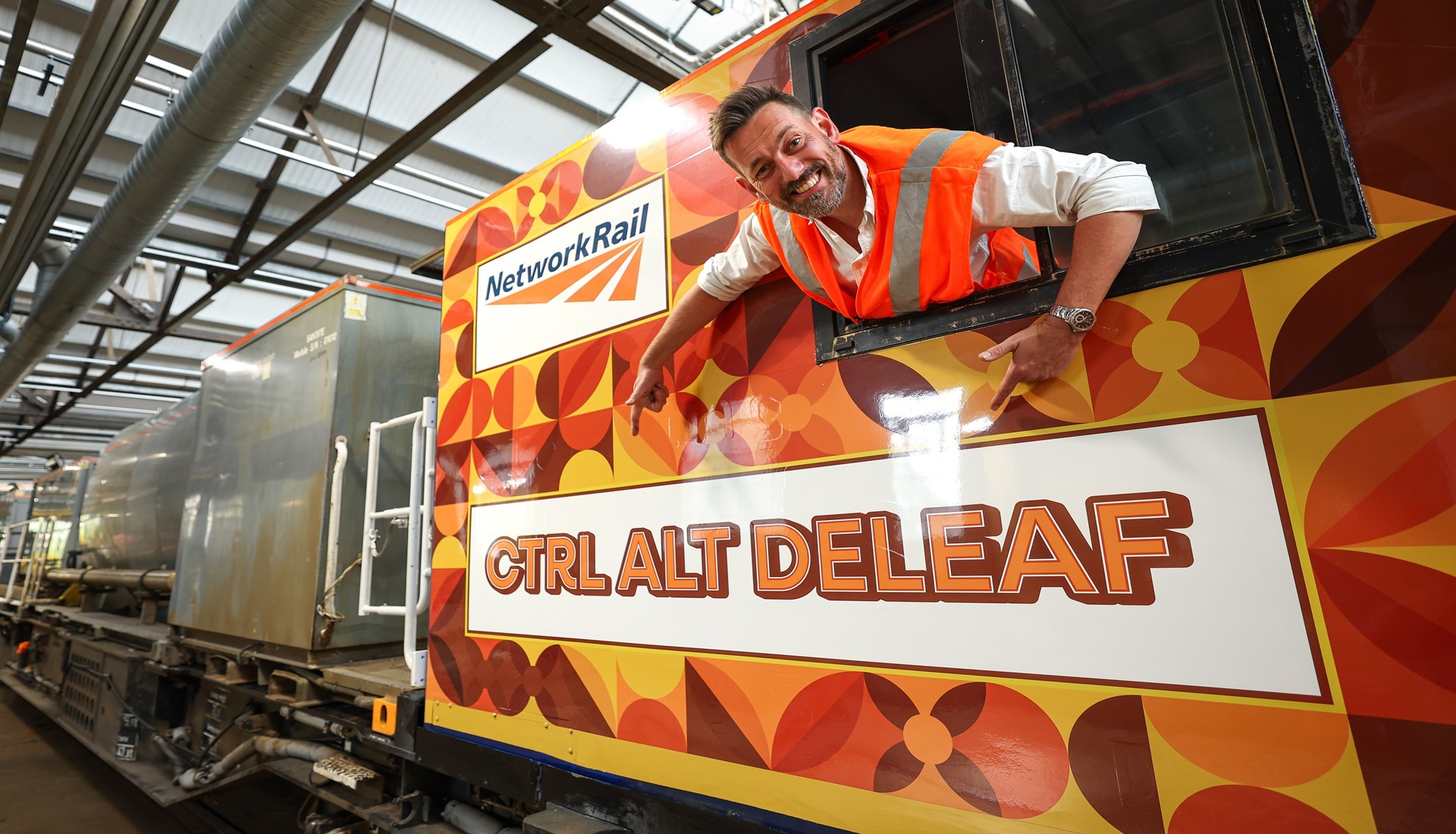 Ian Rashbrook Network Rail The story that blew the competition off track