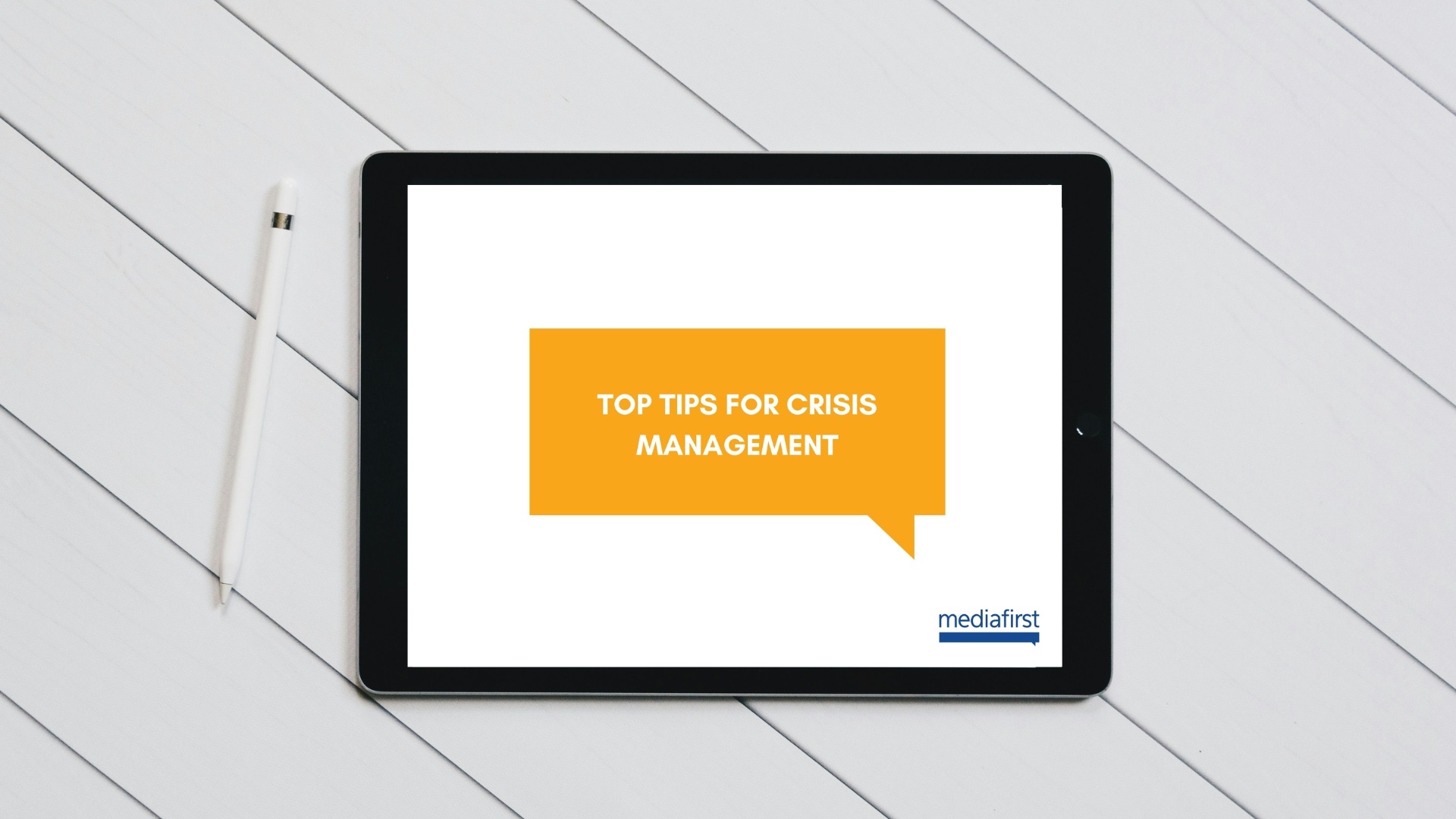 Top tips for crisis management