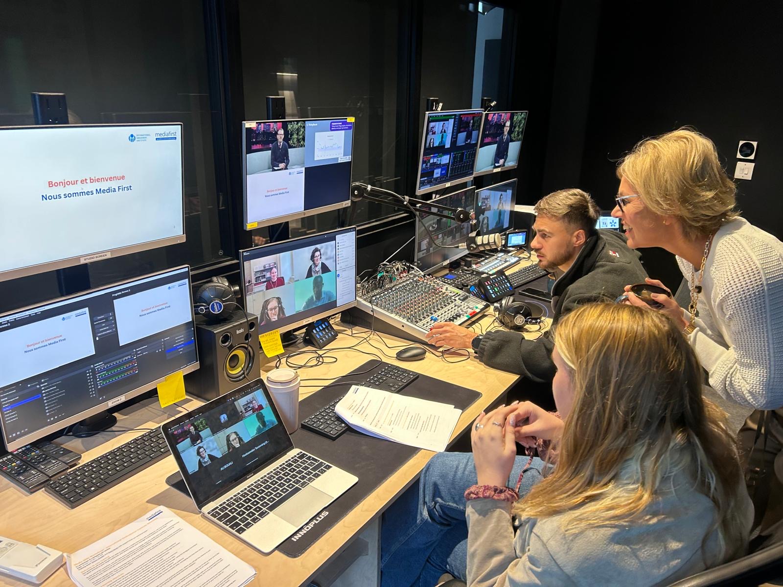 Media First TV Studio Gallery 